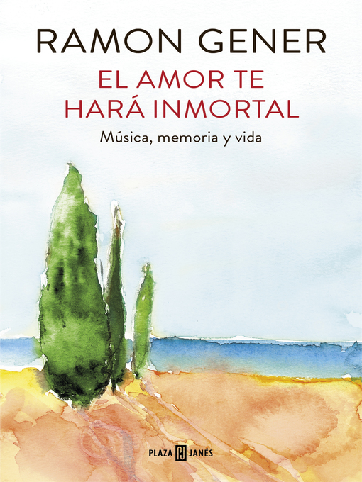 Cover image for El amor te hará inmortal